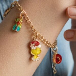 Grinch Dr.‎ Seuss Charm Bracelet 7” + 1” Extender – Holiday Jewelry for Women
C3